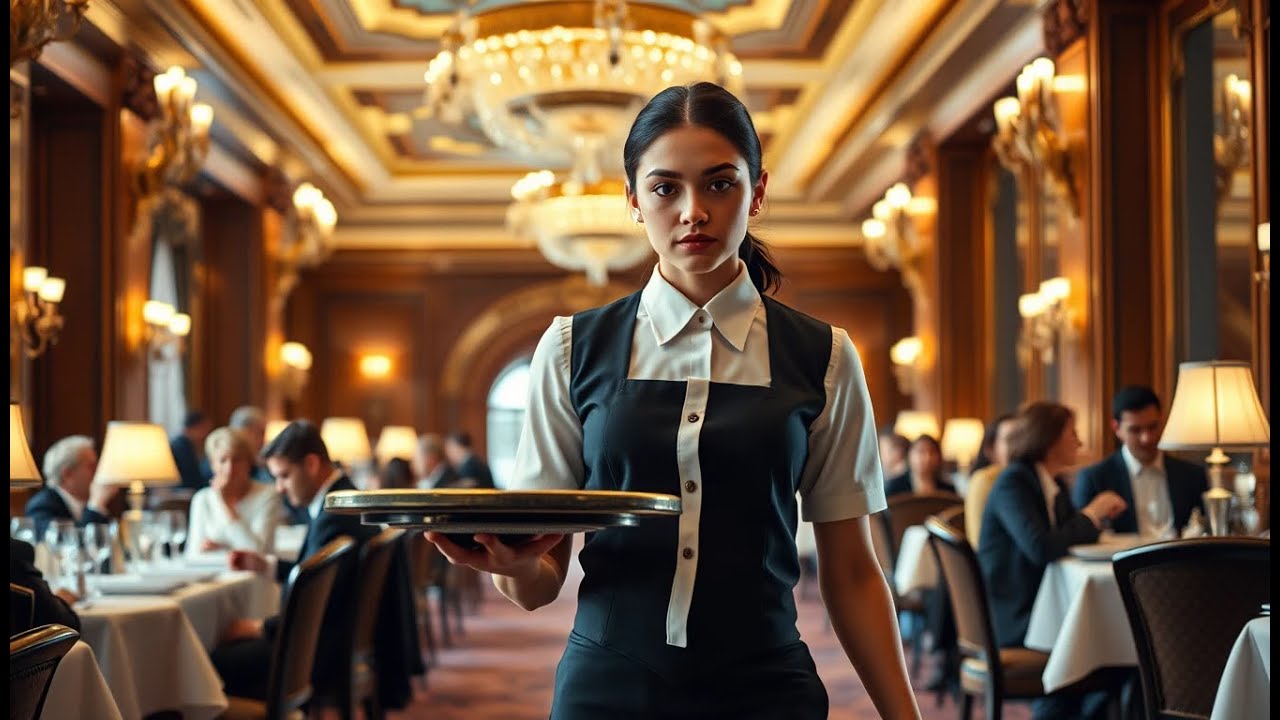 She Was Just a Waitress… Until Her Piano Performance Shocked Everyone!