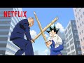 Bus Top Battle YAIBA Samurai Legend Clip Netflix Anime