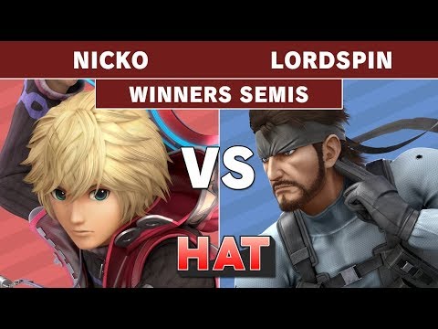 HAT 84 - Demise | Nicko (Shulk) Vs. WangGang | LordSpin (Snake) Winners Semis - Smash Ultimate