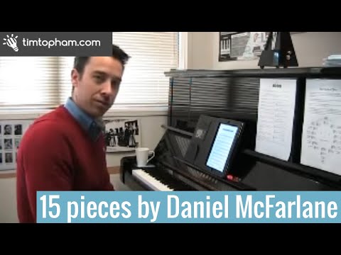 Piano Music for Boys: 15 of the best pieces by Daniel McFarlane