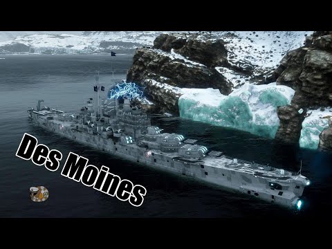 World of Warships: Des Moines, A Silly Situation