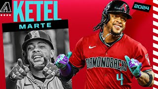 THE KETEL WAS HOT! 😤 The BEST MOMENTS of Ketel Marte's 2024 season!