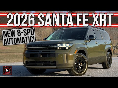 Boxy & Adventurous! – 2026 Hyundai Santa Fe XRT AWD – New Transmission & Detailed Review