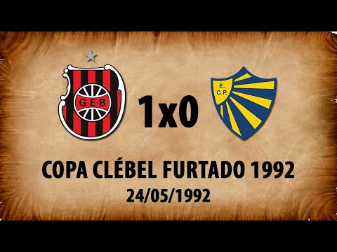 G.E.Brasil 1x0 E.C.Pelotas - Copa Clébel Furtado 1992