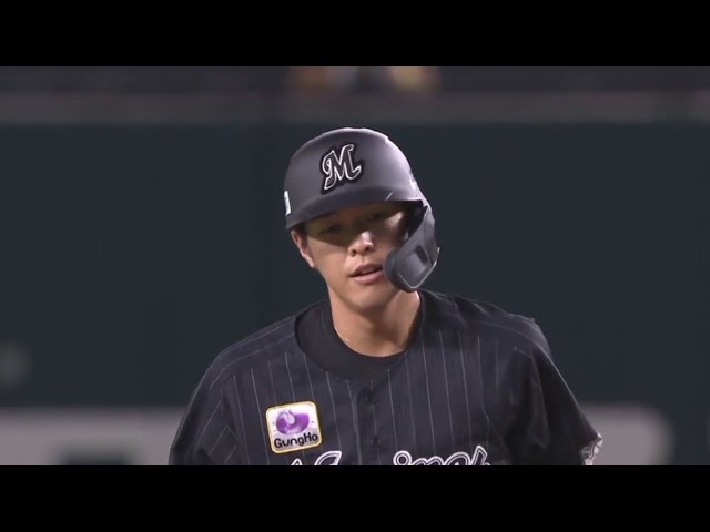【7回表】マリーンズ・中村 逆転の2点タイムリー2ベースヒット!! 2020/9/5 H-M