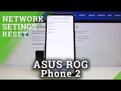 How to Reset Network Settings in ASUS ROG Phone 2 - Factory Network Settings