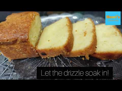 Lemon drizzle cake | lemon drizzle loaf  | Lemon cake | by noori bakess