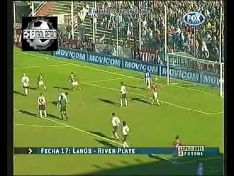 Lanus 1 vs River Plate 0 Clausura 2002 fecha 17 Mauricio Romero FUTBOL RETRO TV