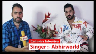 Exclusive Interview with Punjabi Singer Abhirworld I Abhir Malhotra News I Hooka I Chocopie I Covid.
