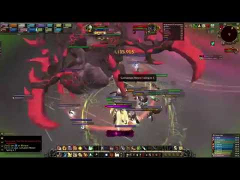 Legion of Blood VS Xavius Heroic Kill Clean Kill (melee perspective)