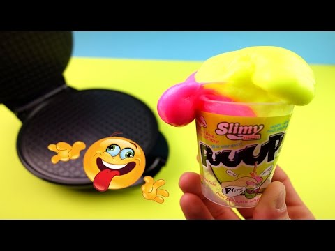 Experimente - Puuupsi Schleim Vs Waffeleisen!