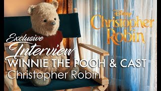 CHRISTOPHER ROBIN Interview: Winnie the Pooh and Cast video