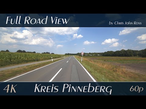 Kreis Pinneberg, Schleswig-Holstein, Germany: Hemdingen - Steindamm, Reesenhöh, Bilsener Weg - 4K