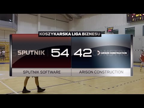 Sputnik vs Arison Construction - XI kolejka - II Liga Poznań - Koszykarska Liga Biznesu