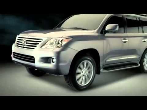 Lexus LX 570   Active Height Control X AHC with AVS Demo