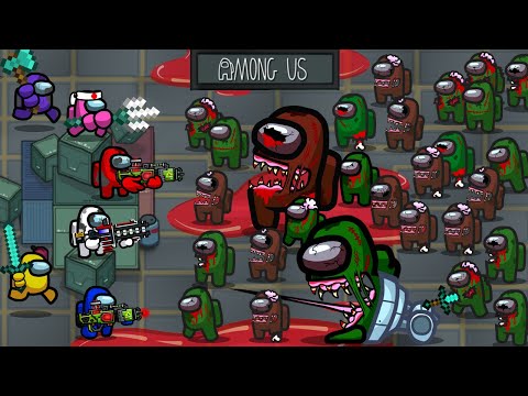 Among Us Zombie BEST Boss Fights - Animation