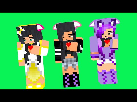 2002 DANCE MEME | SHUFFLE DANCE | MINECRAFT ANIMATION |  APHMAU 22