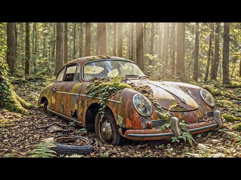 Lost 50 Years in the Forest — Porsche 356 C 1600 CC 1964 Restored to BRAND NEW!