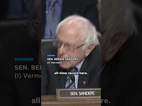 'I've got the mic now!': Bernie Sanders and Markwayne Mullin clash over wealth 'hypocrisy' #Shorts