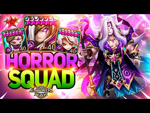 His Dark Team SCARES EVERYONE in Summoners War