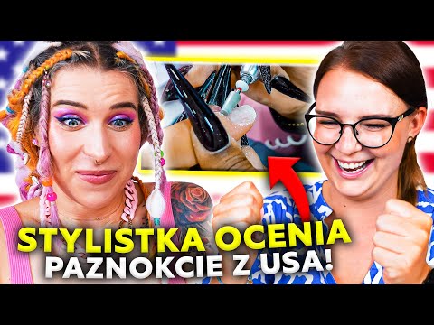🇺🇸 STYLISTYKA REAGUJE NA NOWE PAZNOKCIE Z USA! jak wyglądają po miesiącu? Agnieszka Grzelak Beauty