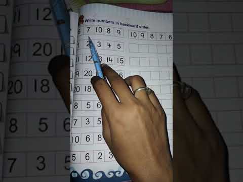 UKG maths missing numbers