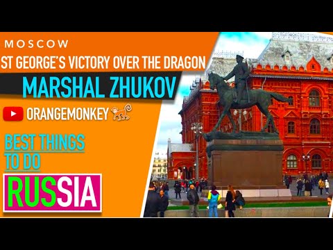 MARSHAL ZHUKOV MOSCOW MONUMENT