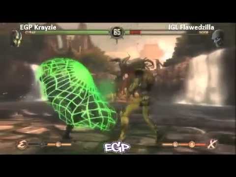SoCal v LV 4v4 - EGP Krayzie (Ermac/Cyrax) vs IGL Flawedzilla (Noob)