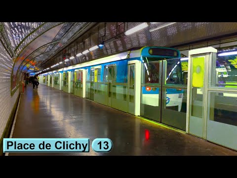 Place de Clichy | Ligne 13 : Métro de Paris ( RATP MF77 )