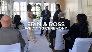 Erin & Ross Wedding Ceremony