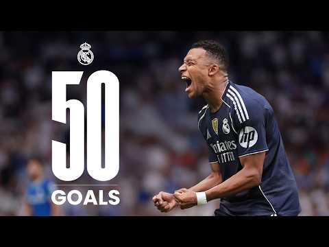 ALL of Kylian Mbappé's 50 REAL MADRID GOALS