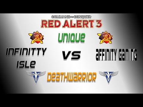 Unique[S] vs Deathwarrior[A] Infinity Isle || Red Alert 3