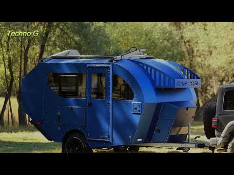 Raptor X: The Ultimate German-Built Off-Grid Travel Trailer for Adventurers