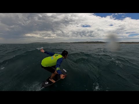 Down Wind Foil Hydrofoil Byron Bay