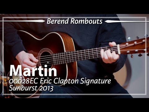 Martin 00028EC Sunburst Eric Clapton Signature 2013 played by Berend Rombouts | Demo