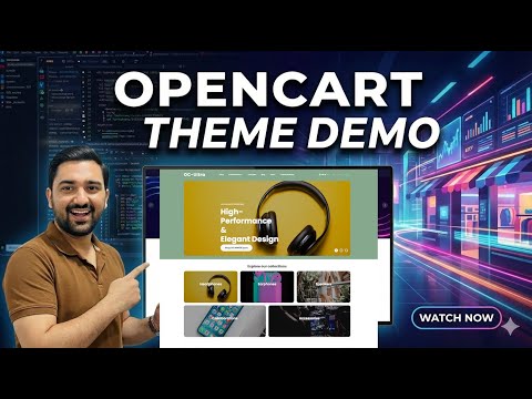 Opencart theme demo 4x supported