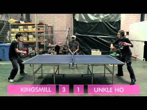 Richard Kingsmill VERSUS Unkle Ho PING-PONG CHALLENGE!