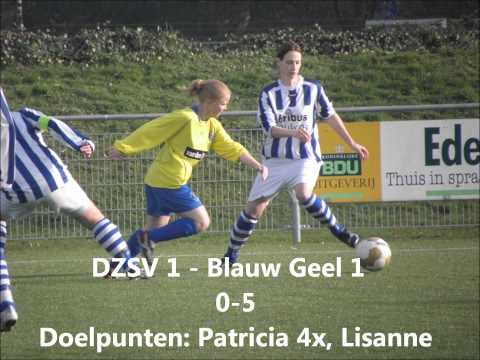 Blauw Geel'55 dames 1 seizoen 2011/2012