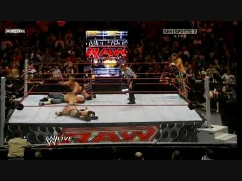WWE RAW 11/16/2009: DX Vs Chris Jericho & The Big Show Vs John Cena & The Underaker 2/2