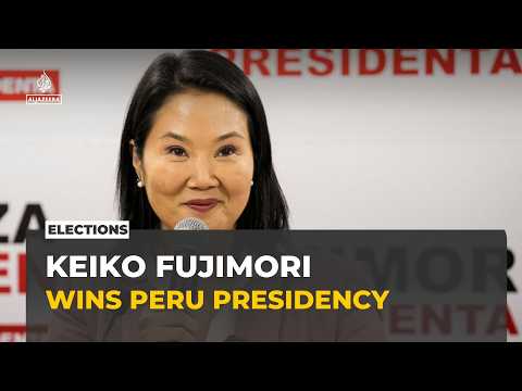 Keiko Fujimori wins Peru presidency by razor-thin margin