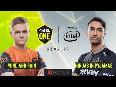 Dota2 - Ninjas in Pyjamas vs. Wind and Rain - Game 2 - Group B - ESL One Hamburg 2019