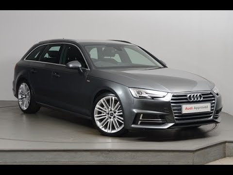 GJ67OCP AUDI A4 AVANT TDI S LINE GREY 2017, Nottingham Audi