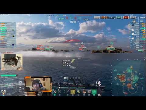 This thing is a cracked out menace!!!  Yamagiri - World of Warships!