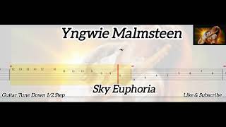Yngwie Malmsteen - Sky Euphoria ( Tab Guitar )