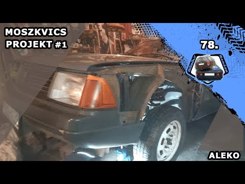 Garázs Videó 78.- Moszkvics Aleko lakatolás #1