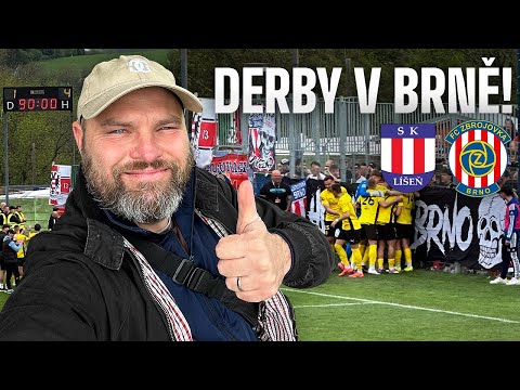 Z🔥KOTLE! Brněnský El Clásico! Konec fotbalu v Líšni? Fajt je... Flinta pálí ostrejma! LÍŠEŇ-BRNO