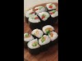 How to make Sushi | Sushi at Home | #Shorts | #YoutubeShorts | Sanjeev Kapoor Khazana - Video
