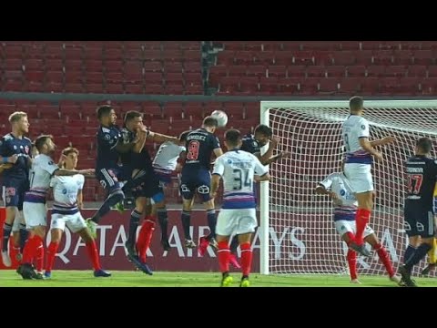 Gol de Ángelo Henríquez - U. De Chile 1 - 0  San Lorenzo - Fase 2 (Ida) Copa Libertadores 2021