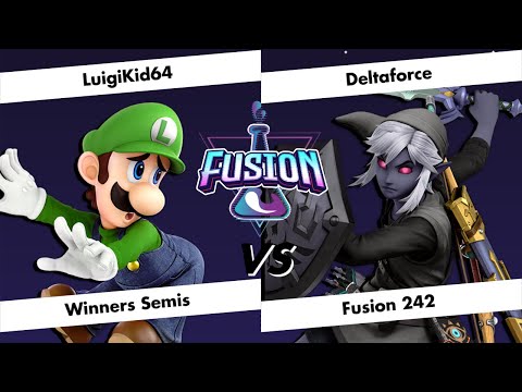 Fusion # 242 - LuigiKid64 (Luigi) vs Deltaforce (Link) - Winners Semi-Finals