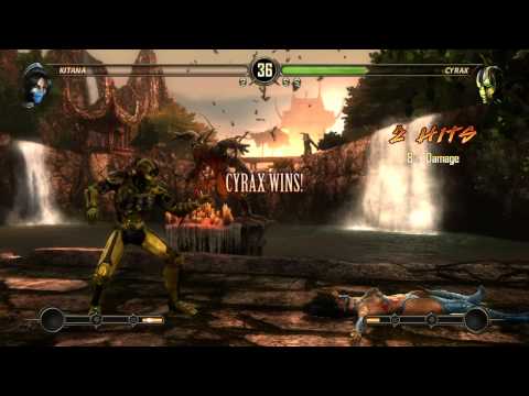 MK9 Midwest Championship - Losers Finals GGA 16 Bit (Kitana) vs GGA HAN (Cyrax)